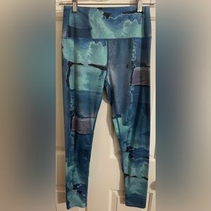 Girls Zella Graphic Design Leggings, Size XL (14-16)
